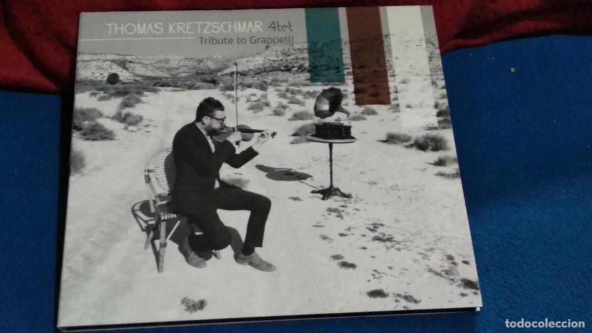 CDs de M&uacute;sica: Thomas Kretzschmar 4tet 'Tributo a Grappelli - CD DIGIPACK 2020 ROCK RECORDS - JAZZ