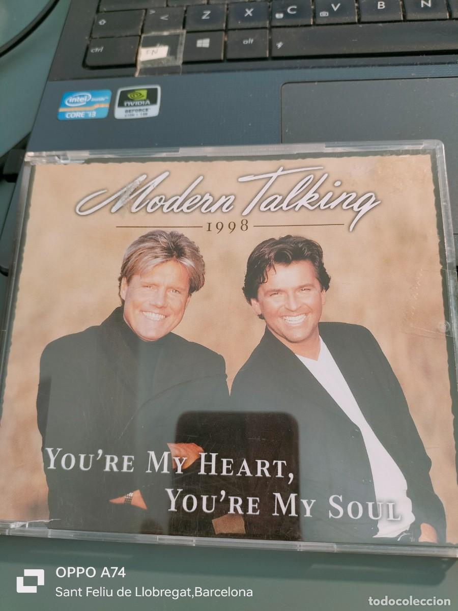 CDs de M&uacute;sica: RAR SINGLE CD. MODERN TALKING. YOU'RE MY HEART, YOU'RE MY SOUL. 4 TRACKS