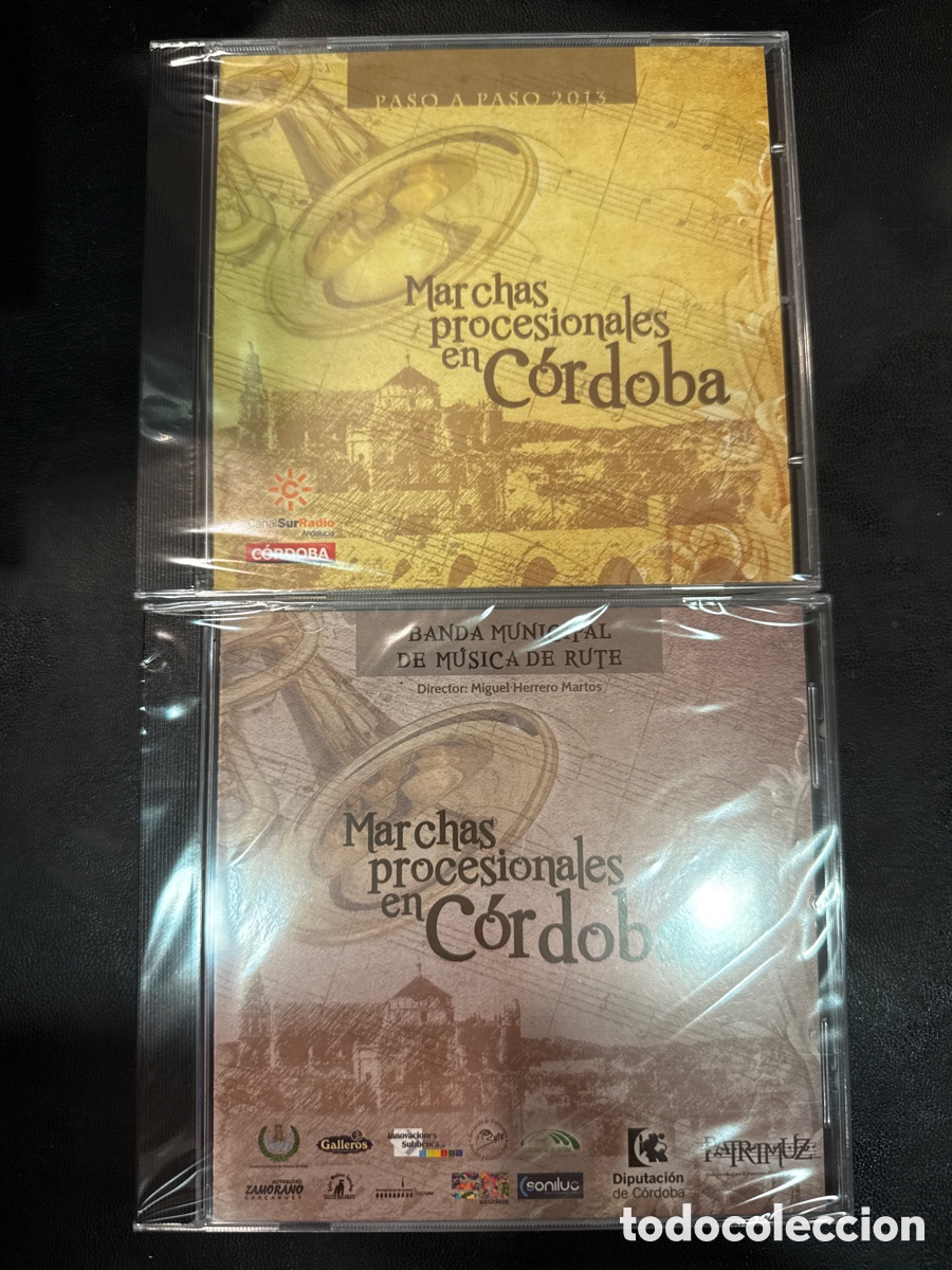 CDs de M&uacute;sica: MARCHAS procesionales en C&oacute;rdoba: [2 CDs]