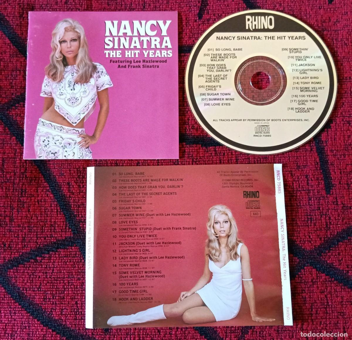 CDs de M&uacute;sica: NANCY SINATRA Featuring Lee Hazlewood And Frank Sinatra **The Hit Years** 1986 USA CD