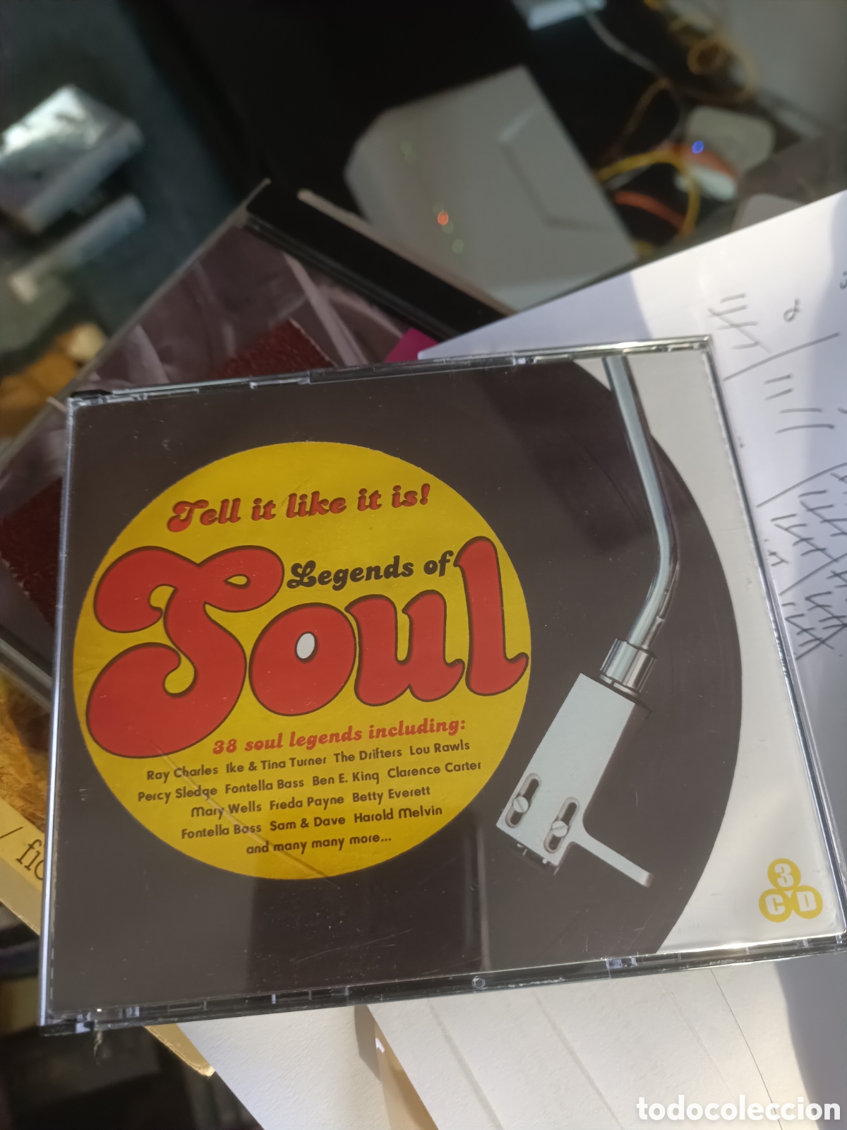 CDs de M&uacute;sica: Legends Of Soul (Tell It Like It Is!) (3xCDS)