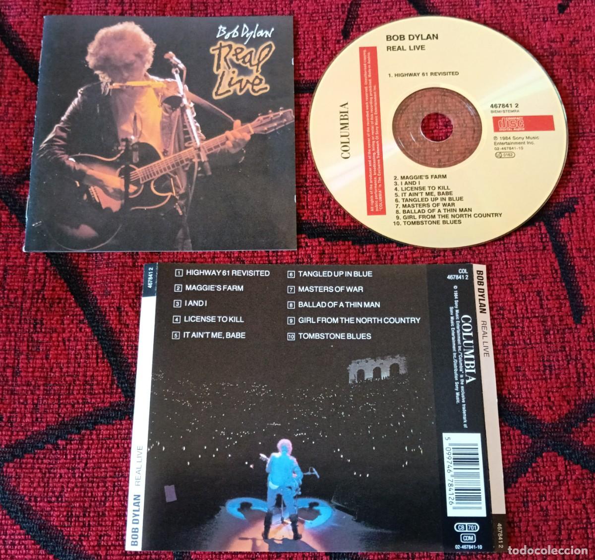 CDs de M&uacute;sica: BOB DYLAN ** Real Live ** CD REEDICION AUSTRIA