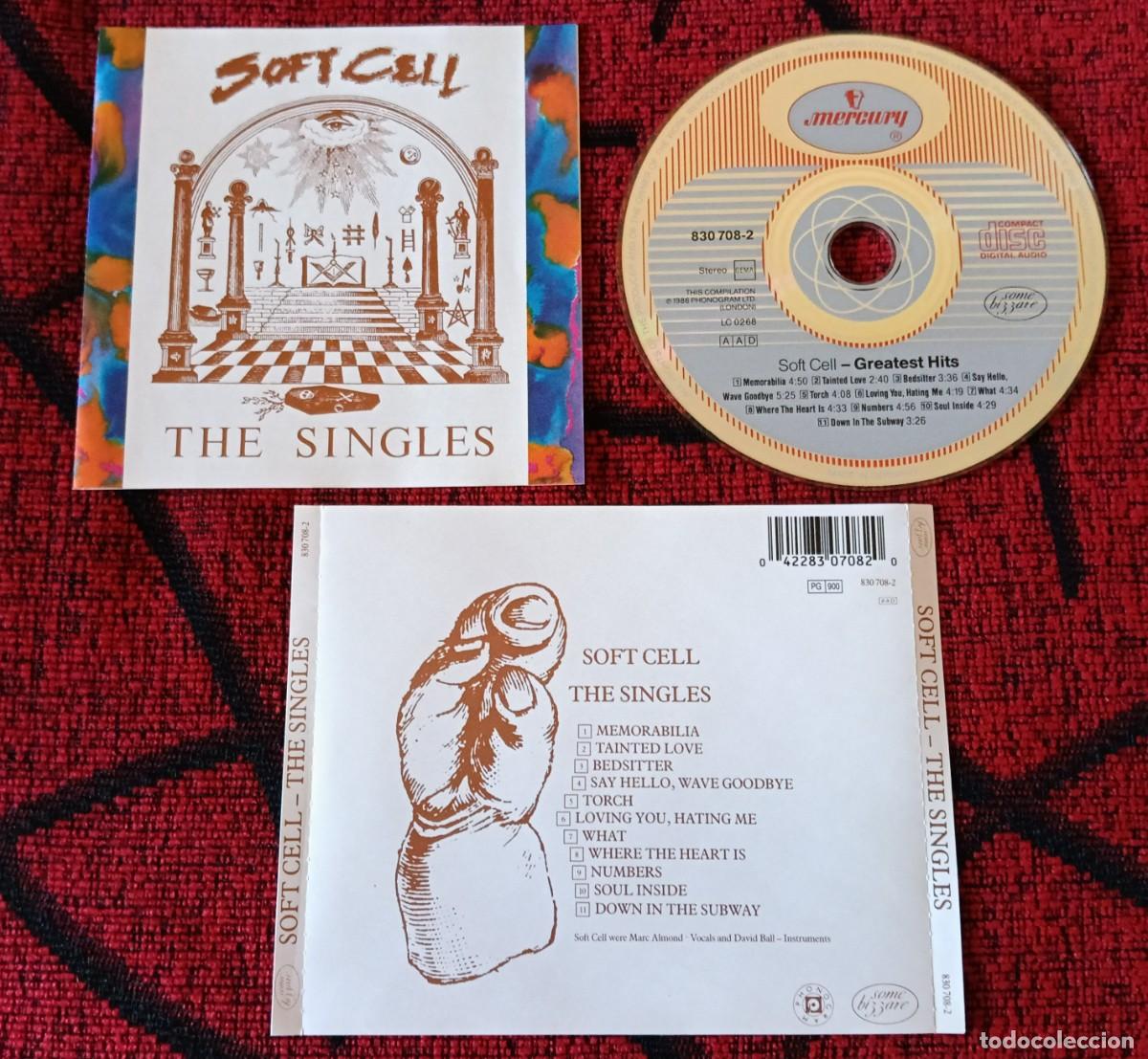 CDs de M&uacute;sica: SOFT CELL ** The Singles ** CD ALEMANIA 1986