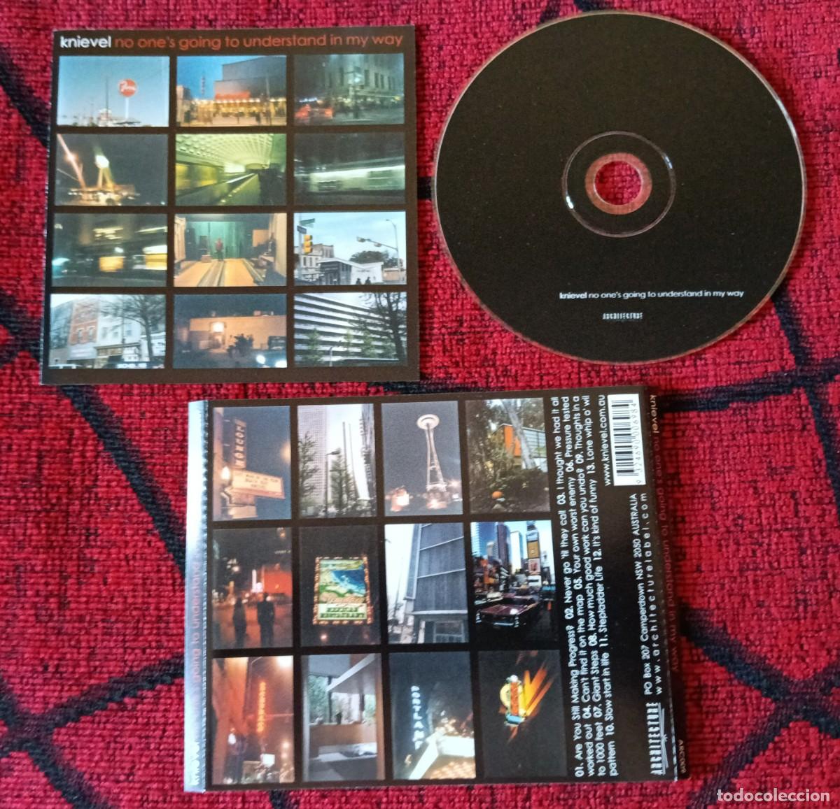 CDs de M&uacute;sica: KNIEVEL ** No One's Going To Understand In My Way ** 2002 AUSTRALIA CD