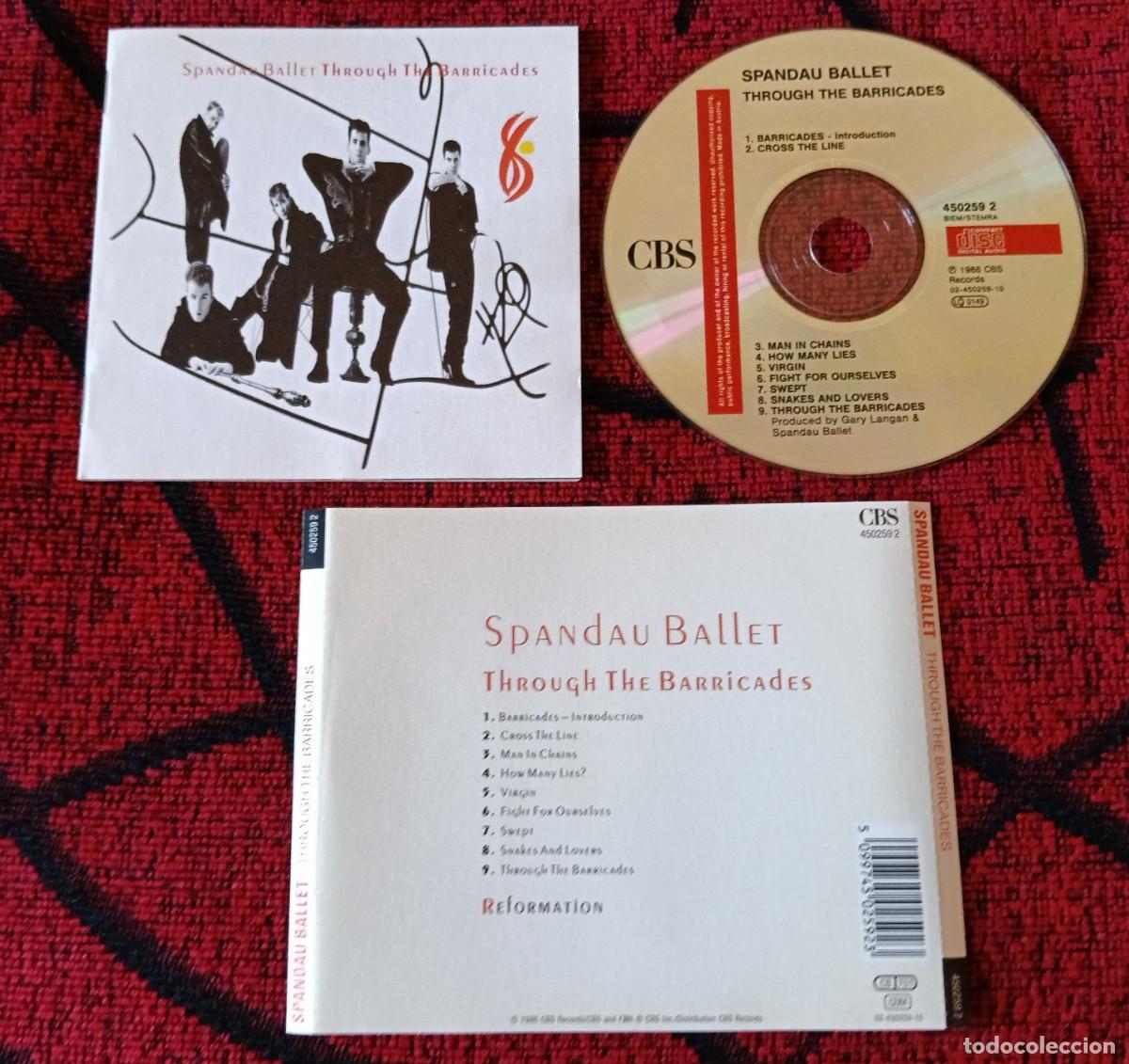CDs de M&uacute;sica: SPANDAU BALLET ** Through The Barricades ** AUSTRIA CD