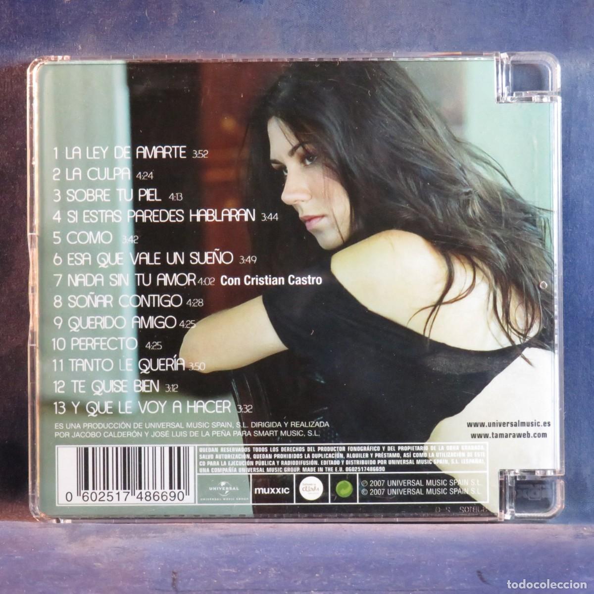 CDs de m&uacute;sica: TAMARA &ndash; PERFECTO - CD - Foto 2