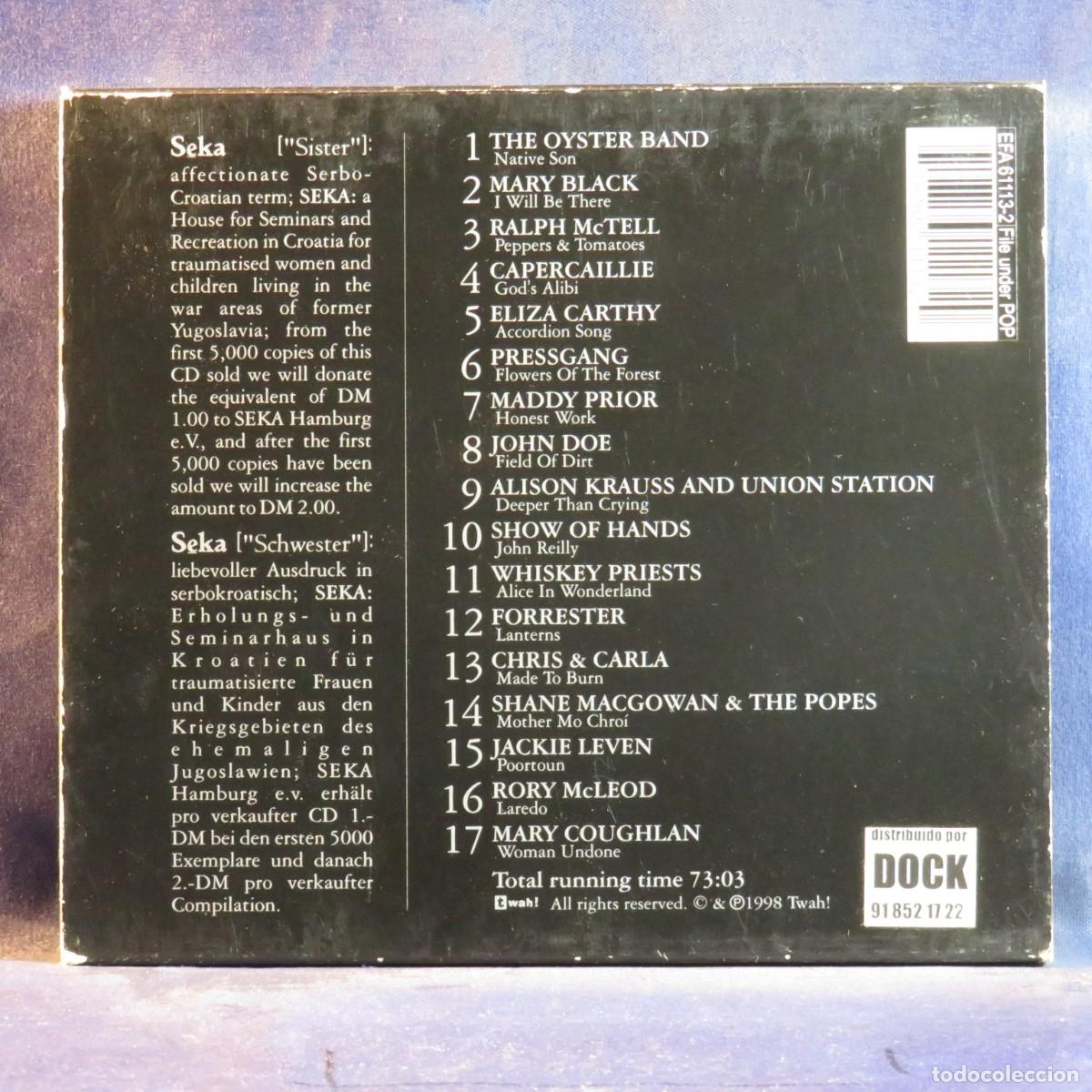 CDs de m&uacute;sica: VARIOUS &ndash; SEKA [&rdquo;SISTER&rdquo;] - CD - Foto 2