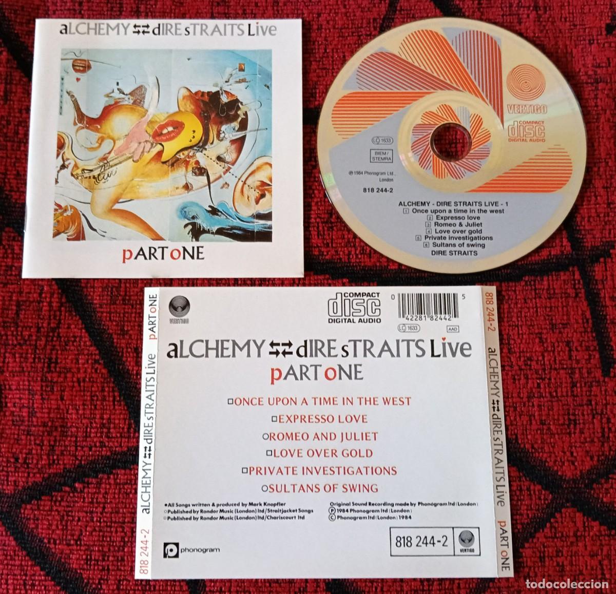 CDs de M&uacute;sica: DIRE STRAITS ** Alchemy - Dire Straits Live - Part One ** CD ALEMANIA 1984