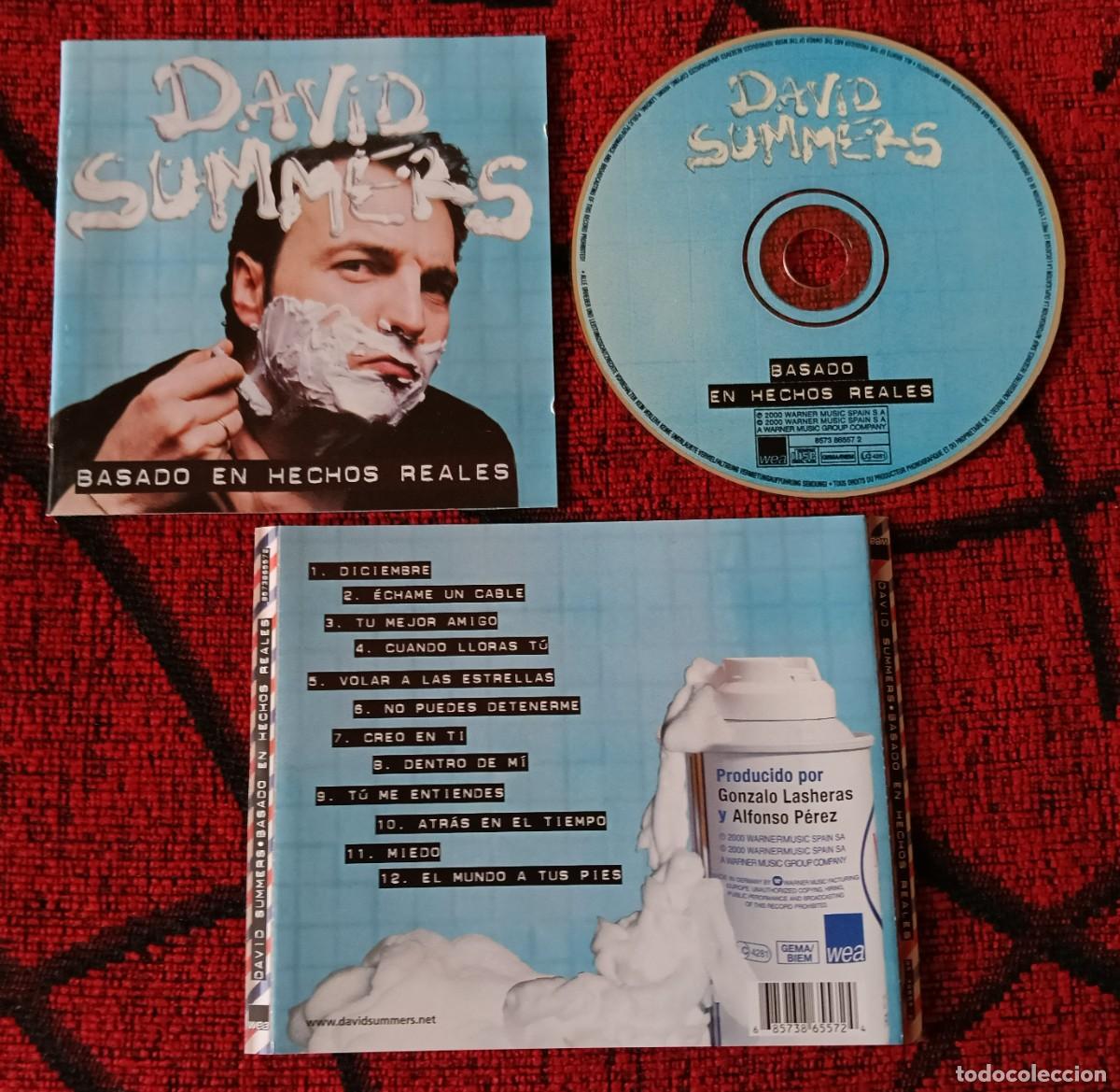 CDs de m&uacute;sica: DAVID SUMMERS ** Basado En Hechos Reales ** CD 2000 - Foto 1