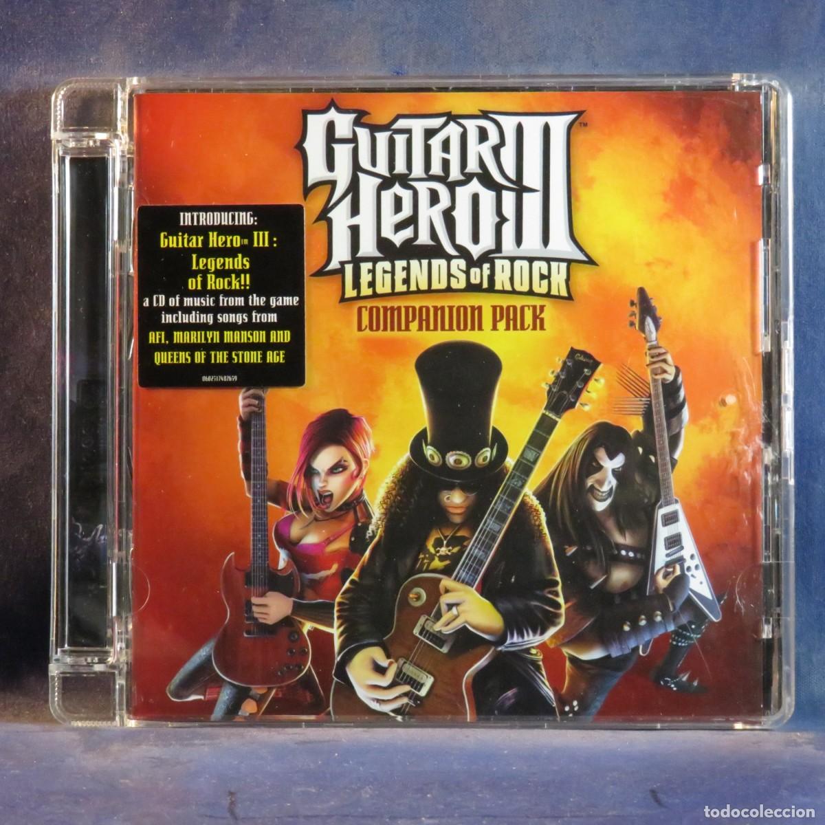 CDs de M&uacute;sica: VARIOUS &ndash; GUITAR HERO III: LEGENDS OF ROCK COMPANION PACK - CD