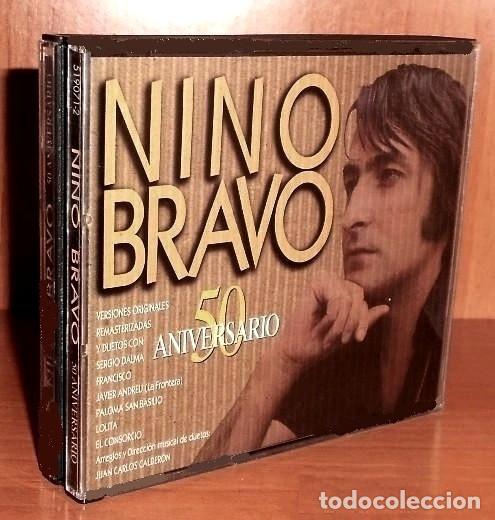 CDs de M&uacute;sica: [DOBLE CD SET BOX]. NINO BRAVO. 50 ANIVERSARIO. RECOPILATORIO.
