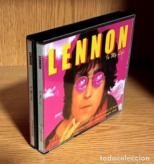 CDs de M&uacute;sica: [3 CDS SET BOX ED. LIMITADA]. JOHN LENNON. IN MY LIFE. 3 H. DE MUSICA Y ENTREVISTAS. BEATLES
