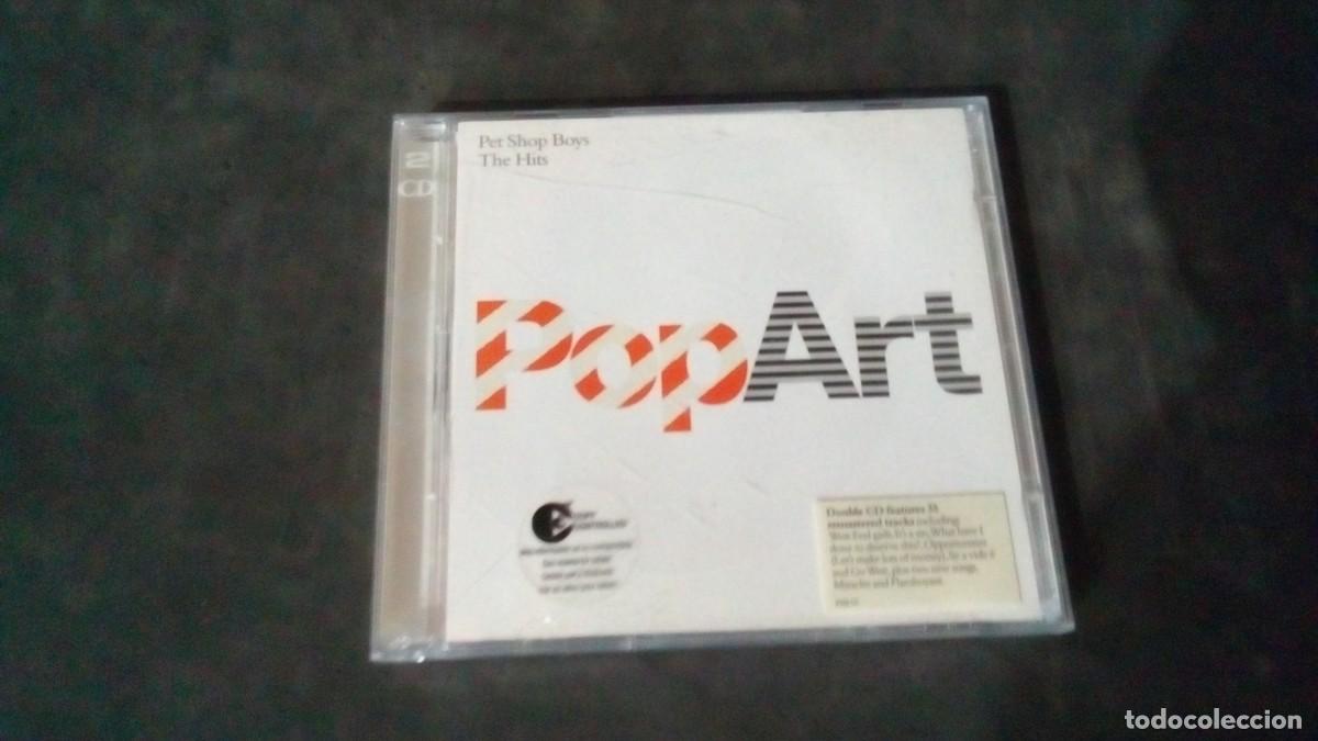 CDs de M&uacute;sica: PET SHOP BOYS &rdquo;POPART THE HITS&rdquo; 2CD 34 TRACKS CD POP ART-COMO NUEVO