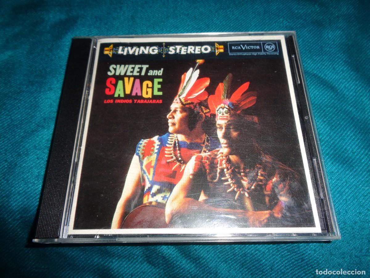 CDs de m&uacute;sica: LOS INDIOS TABAJARAS. SWEET AND SAVAGE. CD. IMPECABLE (#) - Foto 1
