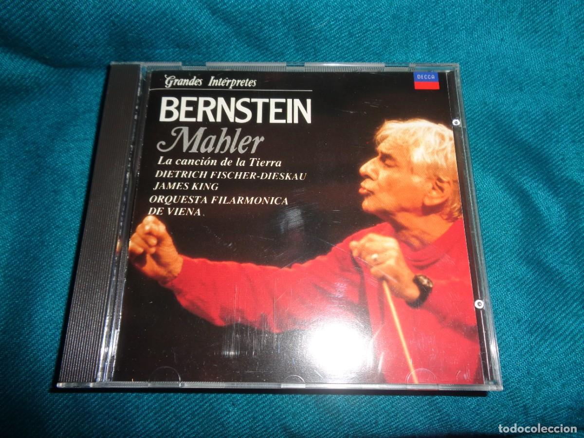 CDs de M&uacute;sica: BERNSTEIN. MAHLER. LA CANCION DE LA TIERRA. GRANDES INTERPRETES. CD. IMPECABLE (#)