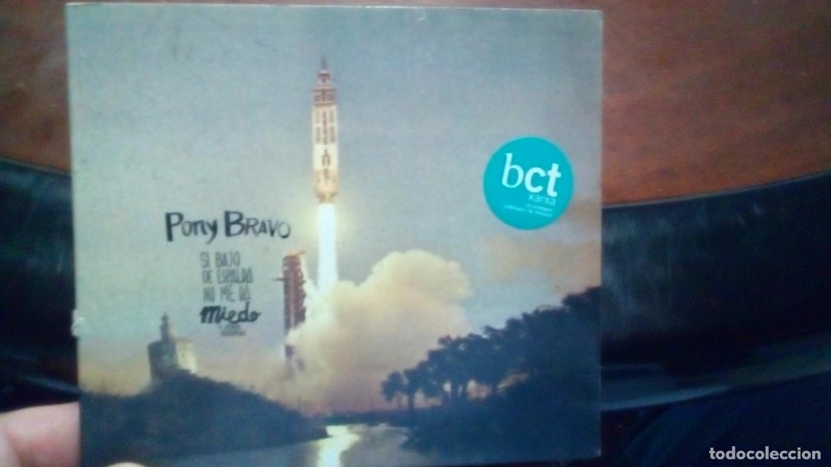 CDs de M&uacute;sica: PONY BRAVO-SI BAJO DE ESPALDA NO ME DA MIEDO Y DEM&Aacute;S HISTORIAS-CD-12 TEMAS