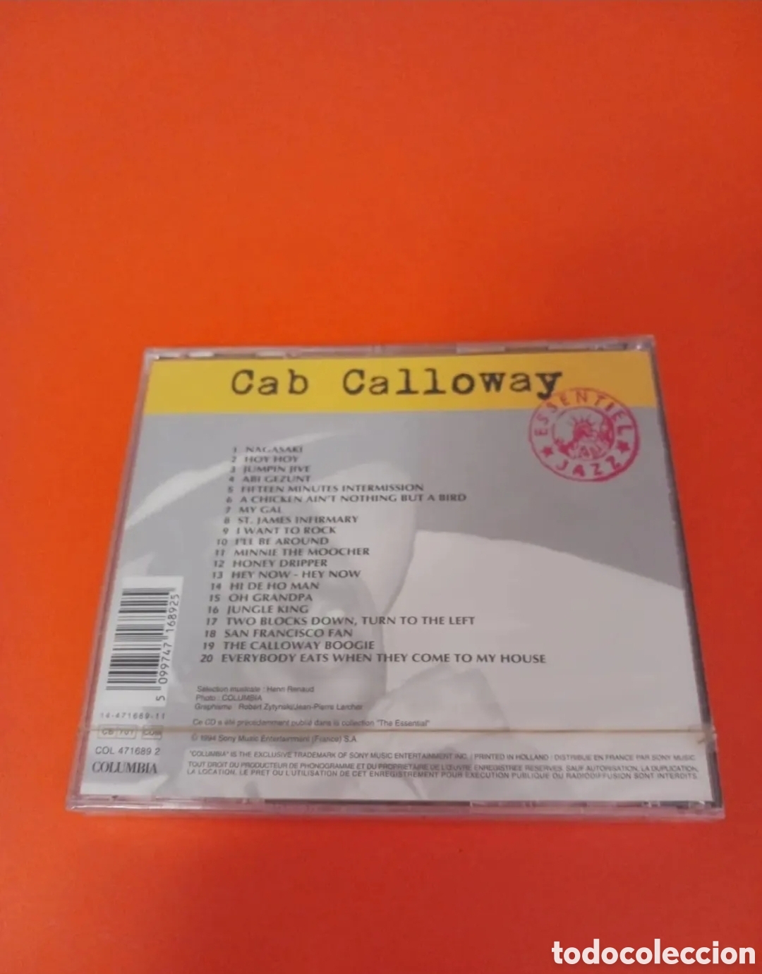 CDs de m&uacute;sica: Cab Calloway, CD, essentiel JAZZ. - Foto 3