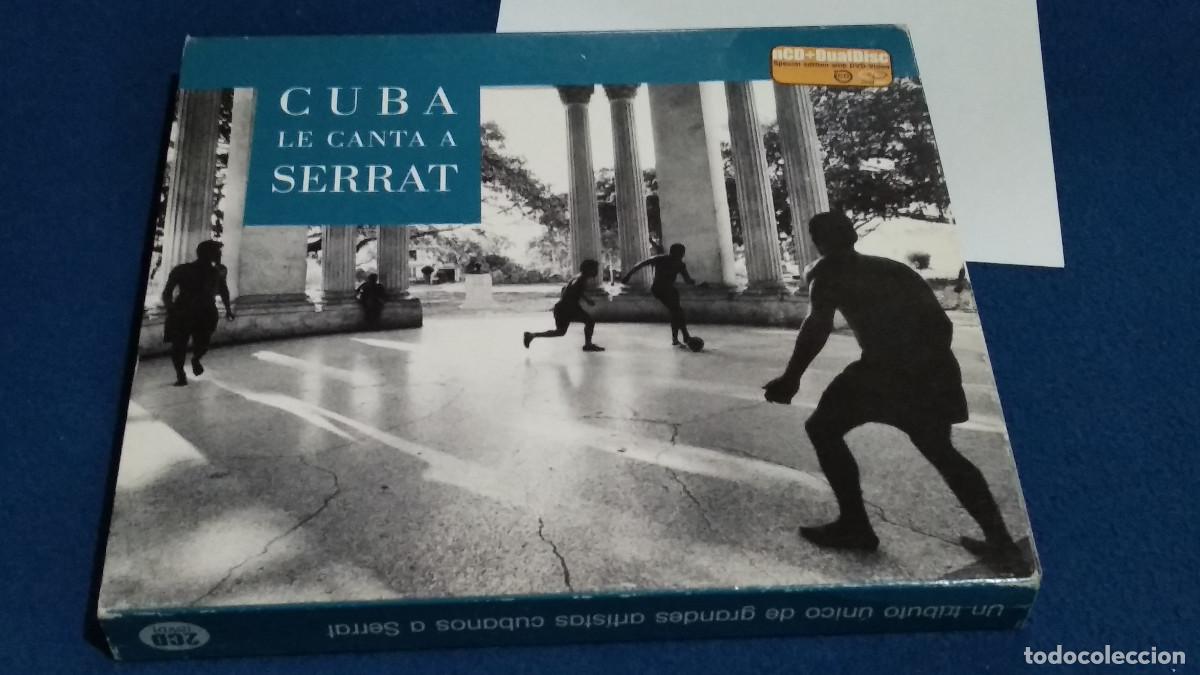 CDs de M&uacute;sica: CUBA LE CANTA A SERRAT. SPECIAL EDITION WITH CD + DVD-VIDEO + 2 LIBRETOS - EN PERFECTO ESTADO