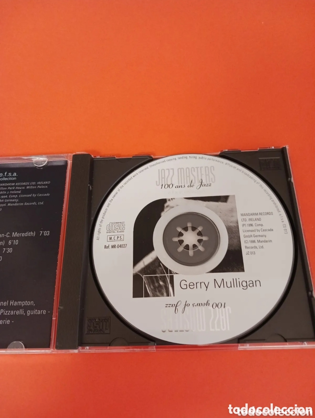 CDs de m&uacute;sica: Jazz Masters, Gerry Mulligan, cd - Foto 2