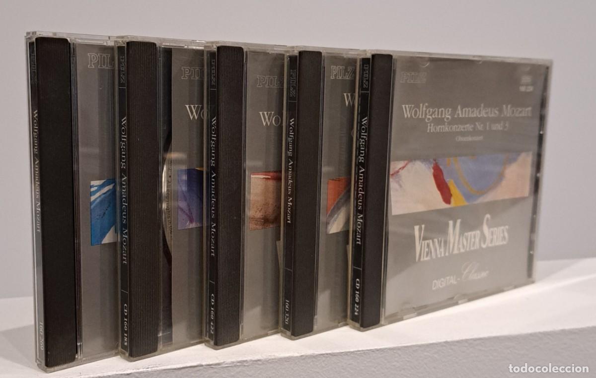 CDs de M&uacute;sica: Lote de 5 CDs de Mozart -Pilz-