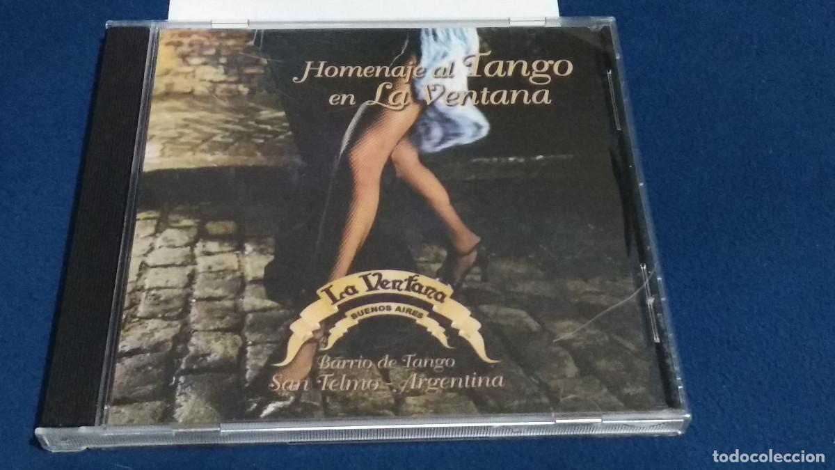 CDs de M&uacute;sica: HOMENAJE AL TANGO EN LA VENTANA / LA VENTAN BUENOS AIRES BARRIO SAN TELMO CD 2003 EPSA MUSIC