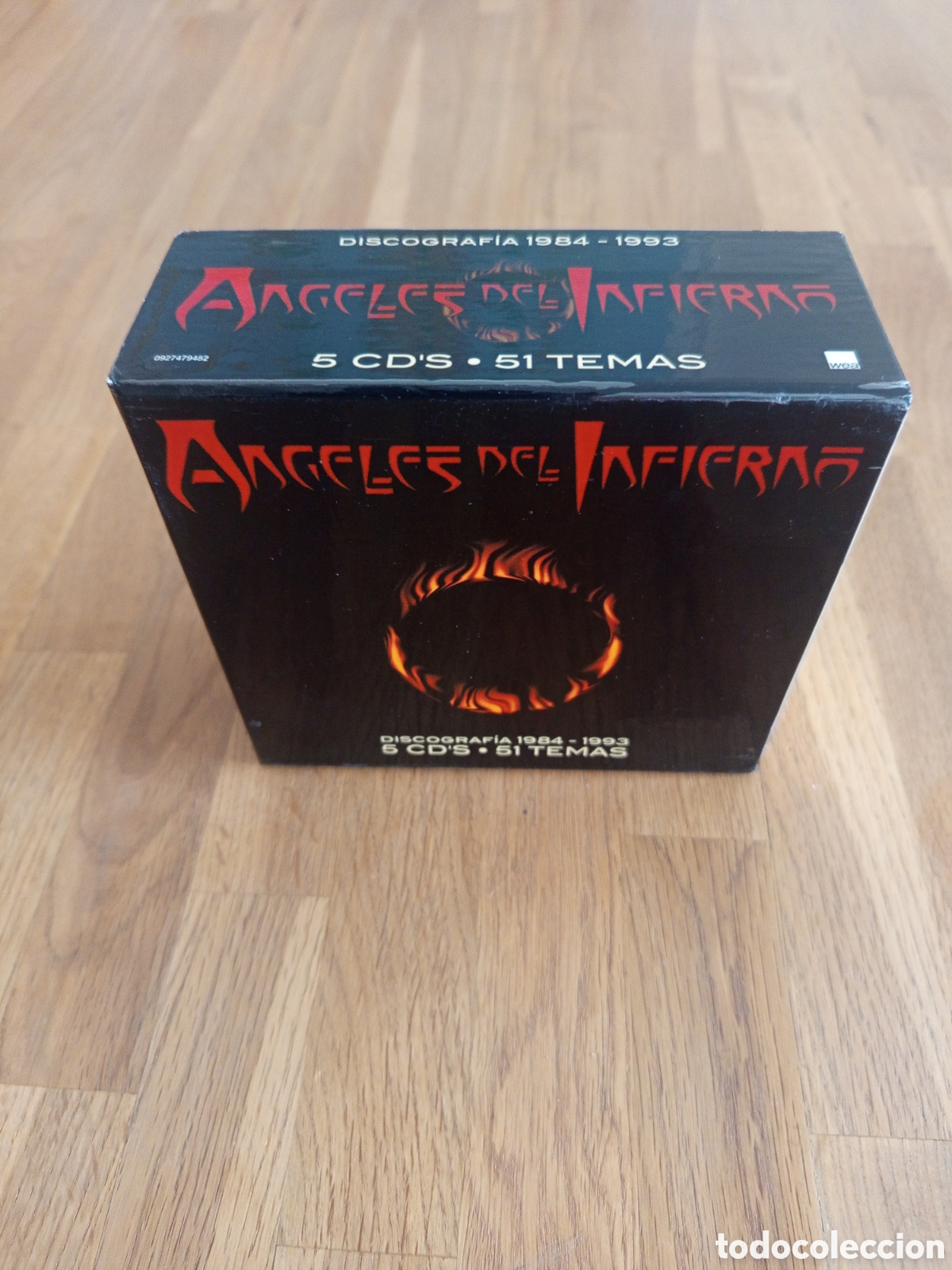 CDs de M&uacute;sica: &Aacute;ngeles del Infierno &ndash; Box Set 5 CDs Discograf&iacute;a Completa 1984-1993 &middot; Edici&oacute;n 2002 Descatalogada Cor