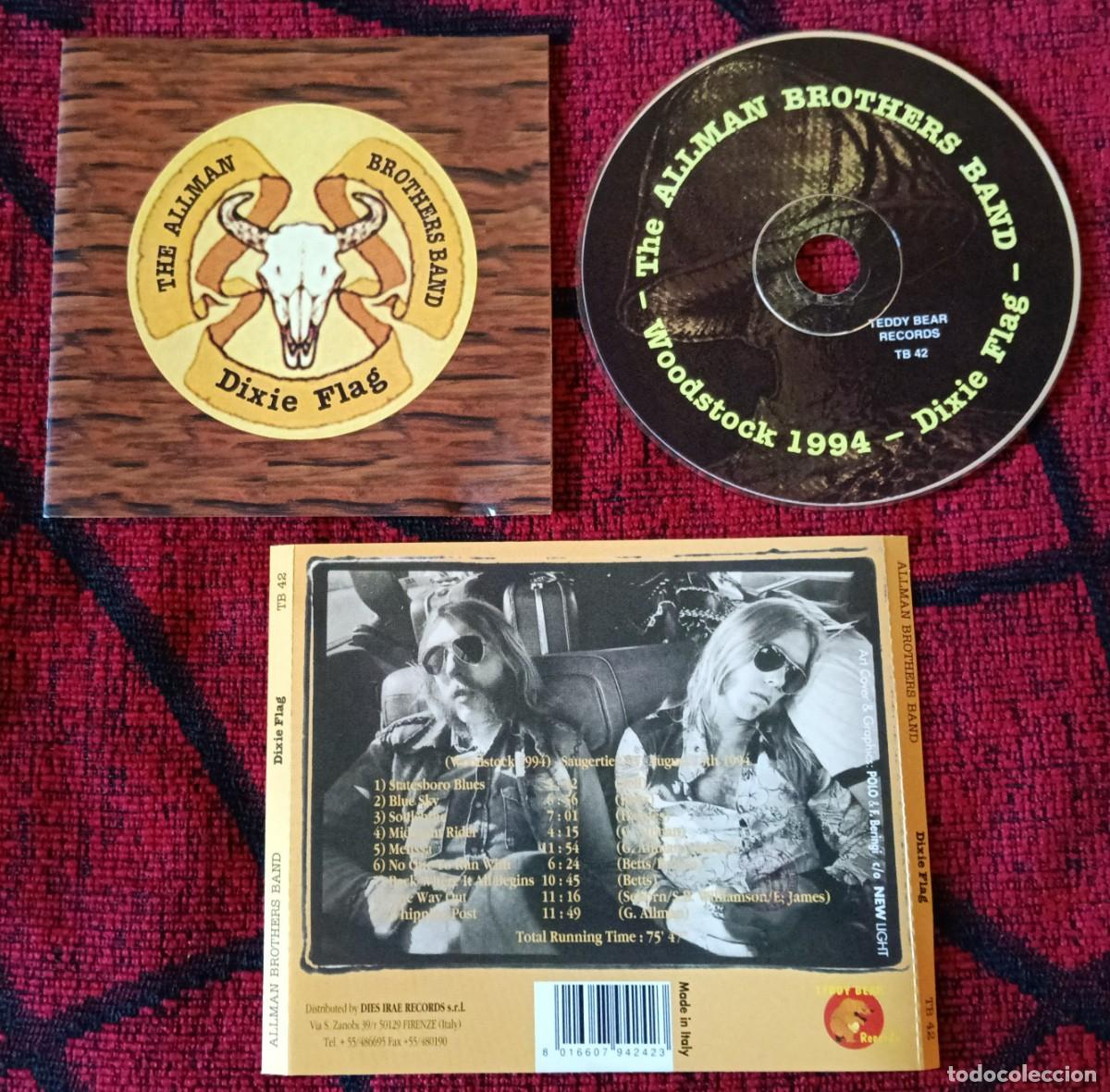 CDs de M&uacute;sica: THE ALLMAN BROTHERS BAND ** Woodstock 1994 - Dixie Flag ** CD ITALIA
