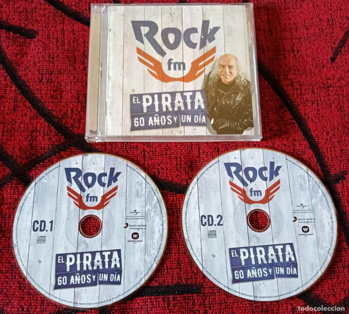 CDs de M&uacute;sica: EL PIRATA: 60 A&Ntilde;OS Y UN DIA DOBLE CD 2014 BOB DYLAN Deep Purple LINK WRAY Cinderella SANTANA Sweet
