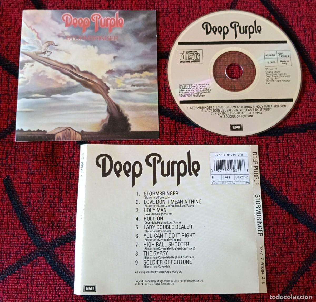 CDs de M&uacute;sica: DEEP PURPLE ** Stormbringer ** CD ITALIA