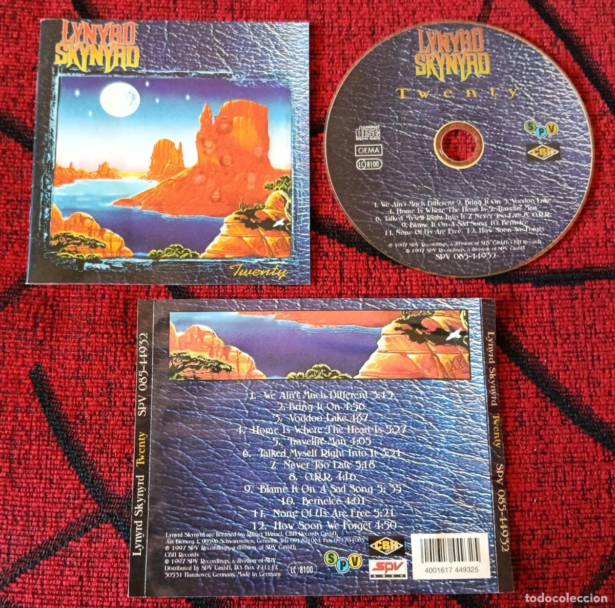 CDs de M&uacute;sica: LYNYRD SKYNYRD ** Twenty ** CD ALEMANIA 1997
