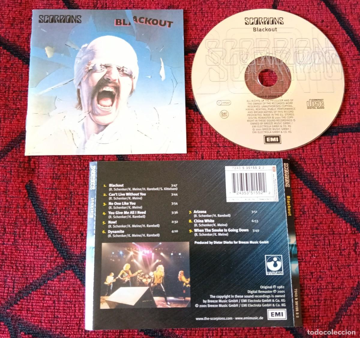 Musik-CDs: SCORPIONS ** Blackout ** CD REEDICION 2001