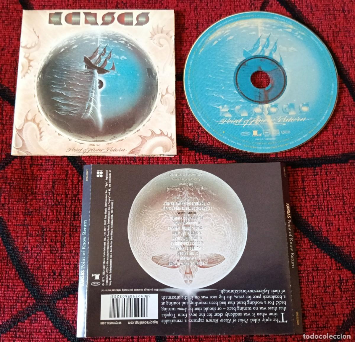 CDs de M&uacute;sica: KANSAS ** Point Of Know Return ** CD REEDICION 2002