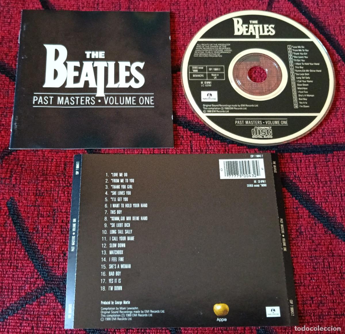 CDs de M&uacute;sica: THE BEATLES ** Past Masters - Volume One ** 1988 UK CD