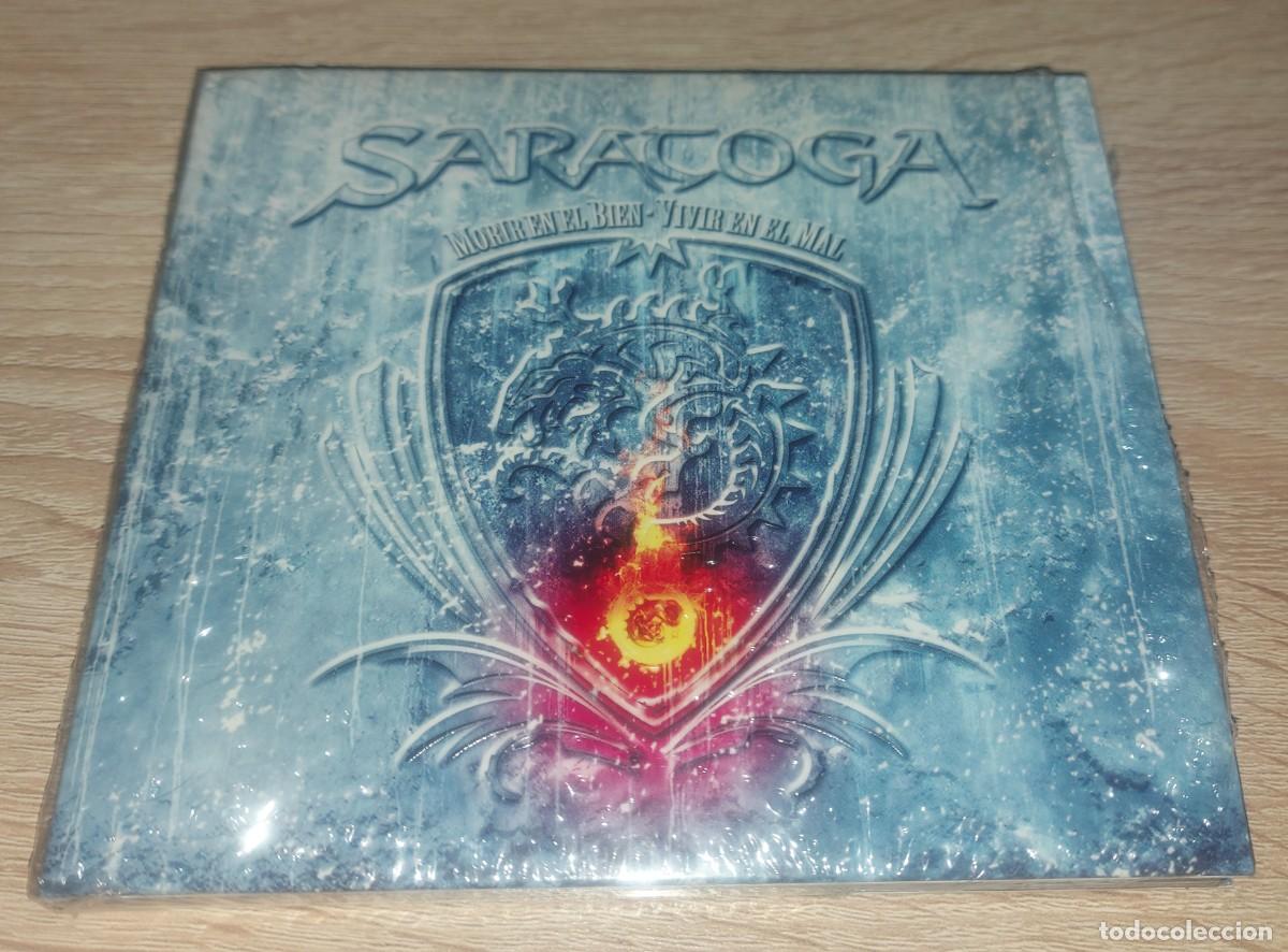 CDs de M&uacute;sica: CD SARATOGA MORIR EN EL BIEN VIVIR EN EL MAL Maldito Records a&ntilde;o 2016