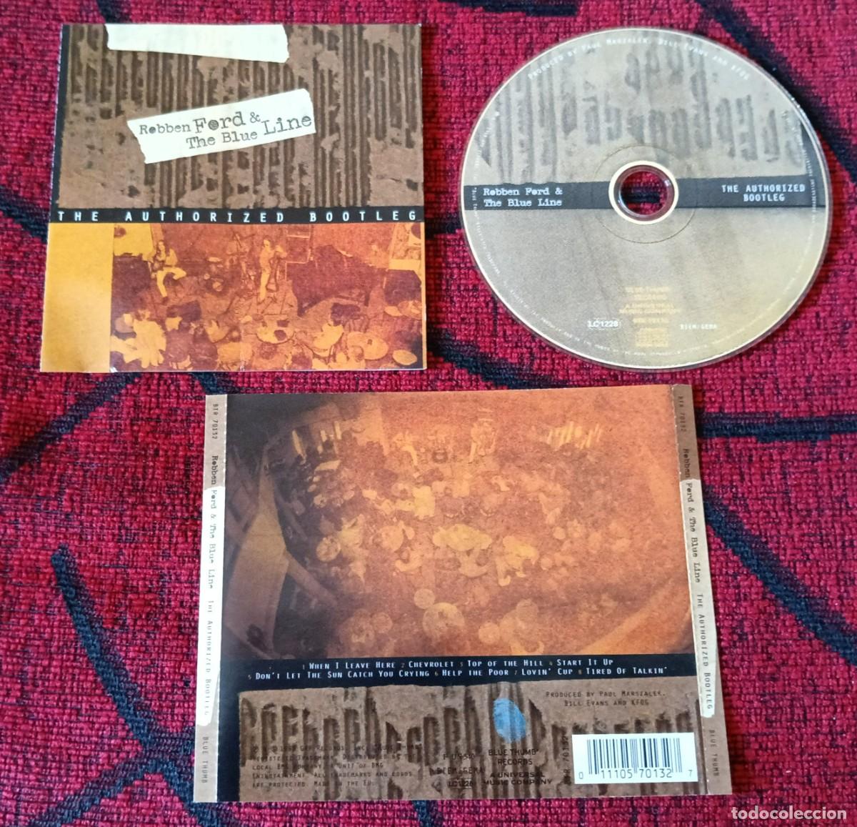 CDs de M&uacute;sica: ROBBEN FORD & THE BLUE LINE ** The Authorized Bootleg ** 1997 CD
