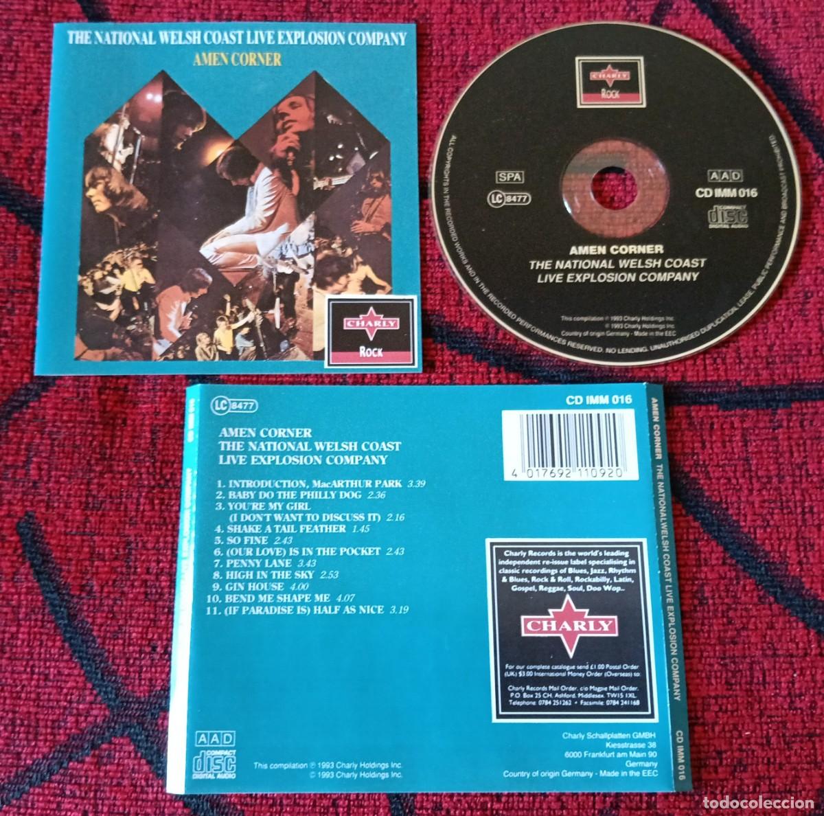 CDs de M&uacute;sica: AMEN CORNER ** The National Welsh Coast Live Explosion Company ** CD 1993 ALEMANIA