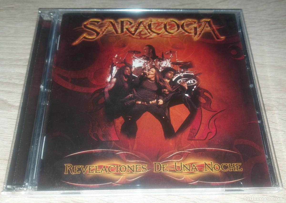 CDs de M&uacute;sica: CD + DVD SARATOGA REVELACIONES DE UNA NOCHE AVISPA RECORDS a&ntilde;o 2010