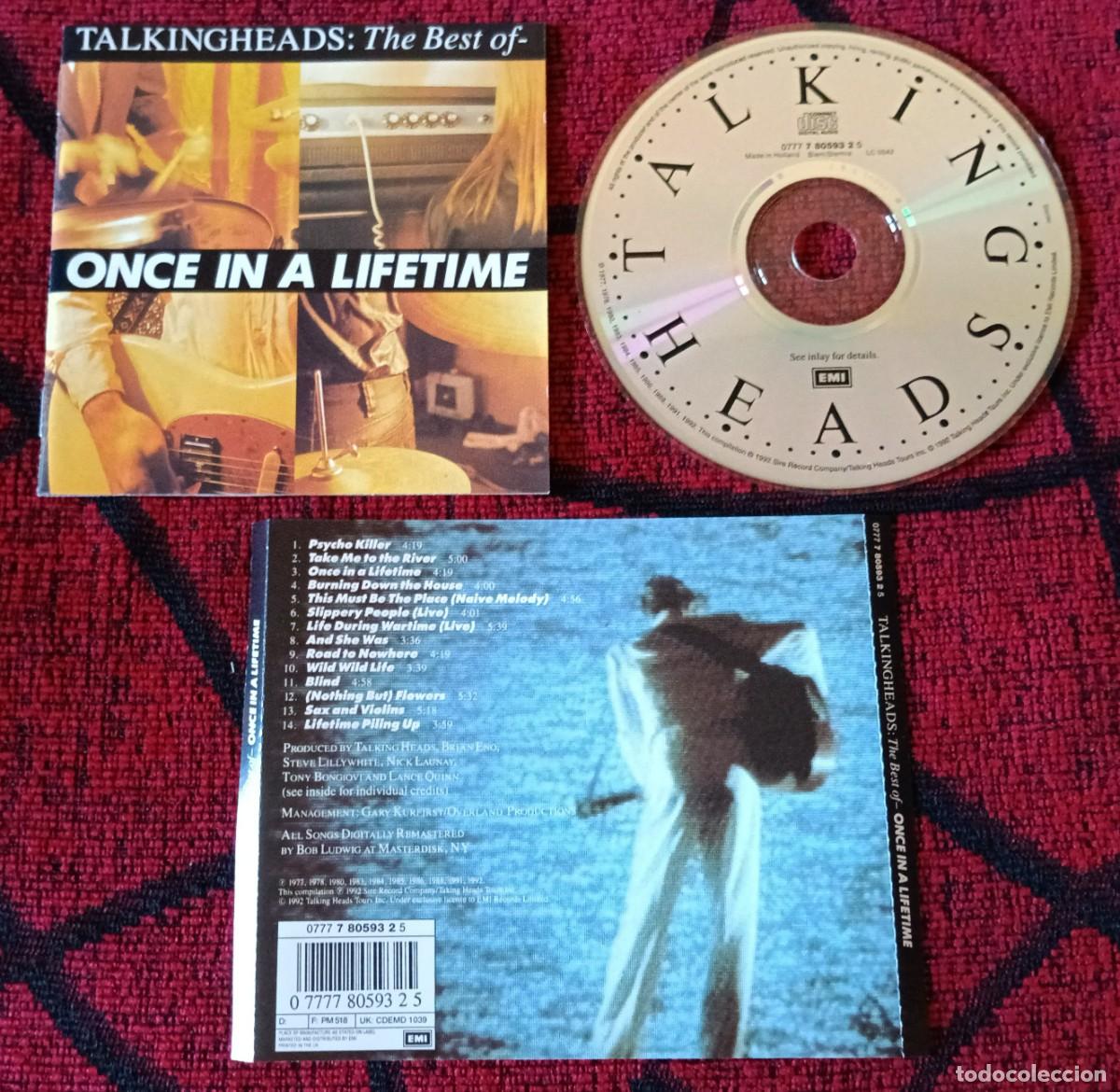 CDs de M&uacute;sica: TALKING HEADS ** Once In A Lifetime - The Best Of ** CD HOLANDA 1992