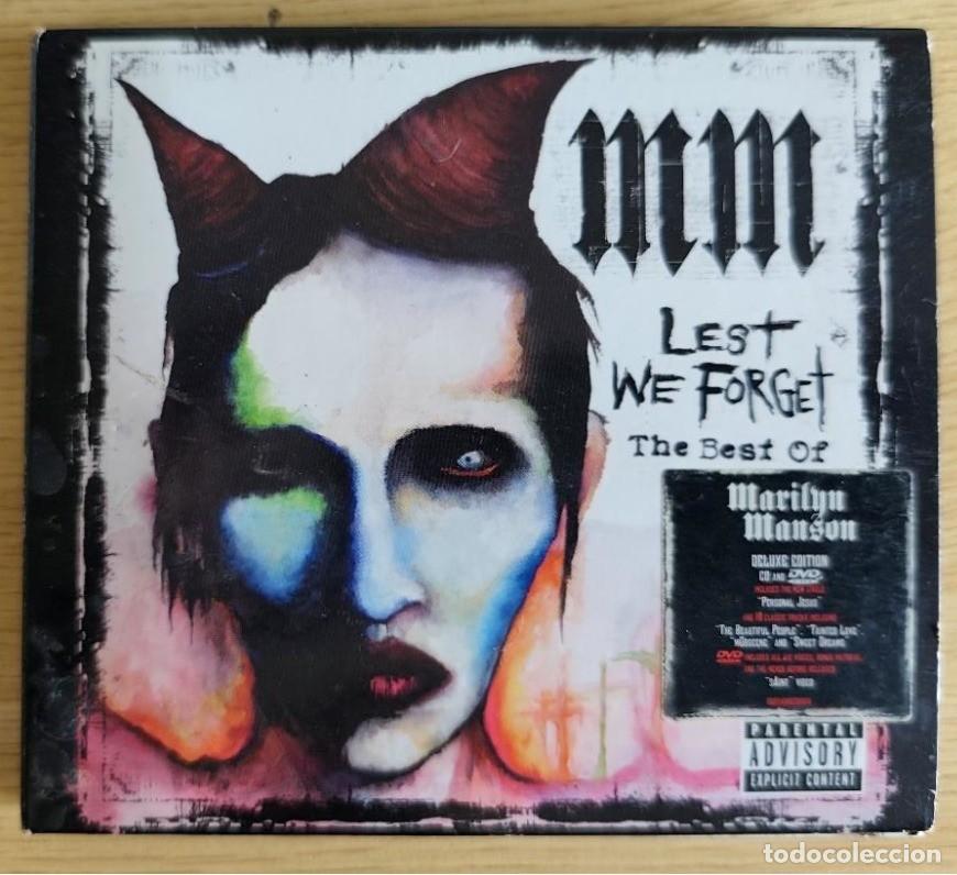 CDs de M&uacute;sica: Cd + Dvd - Marilyn Manson &ndash; Lest We Forget - The Best Of - Limited edition - Alternative Rock