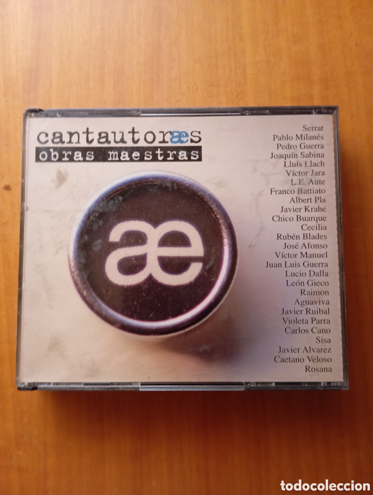 CDs de M&uacute;sica: Cantautores Obras Maestras 2CDS