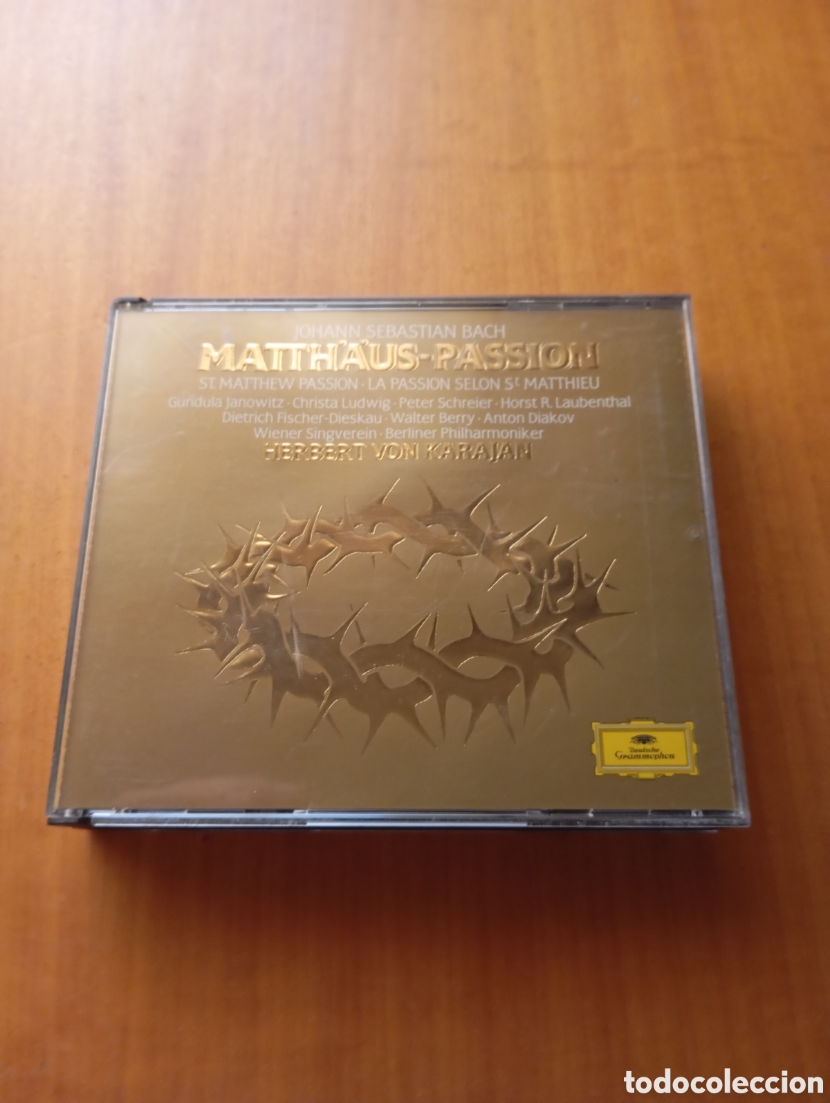 CDs de M&uacute;sica: Bach Matthaus Passion 3CDS