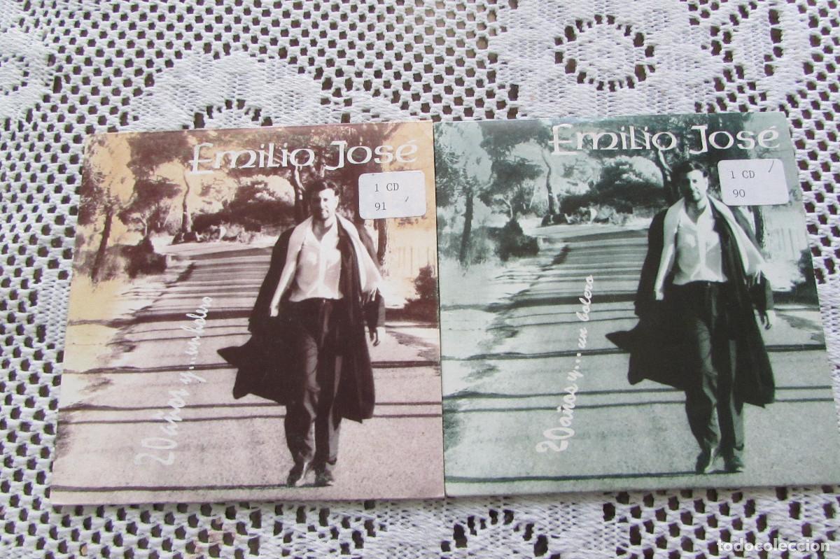 CDs de M&uacute;sica: 2 CDS SINGLES EMILIO JOSE-SOLEDAD-UN BOLERO