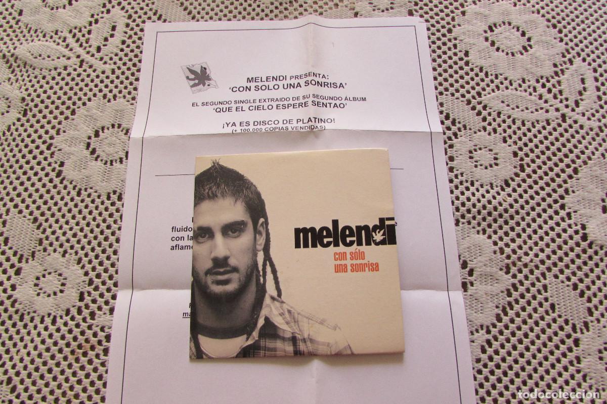 CDs de M&uacute;sica: melendi con solo una sonrisa cd single CADENA 100