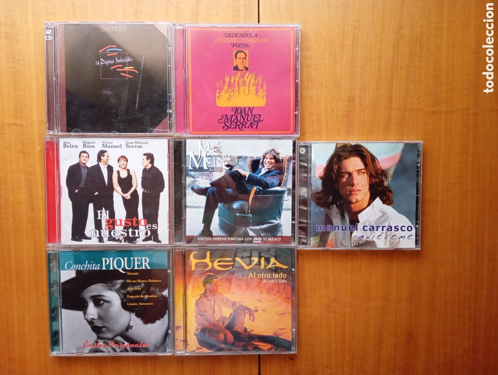CDs de M&uacute;sica: Artistas Espa&ntilde;oles Lote CDS
