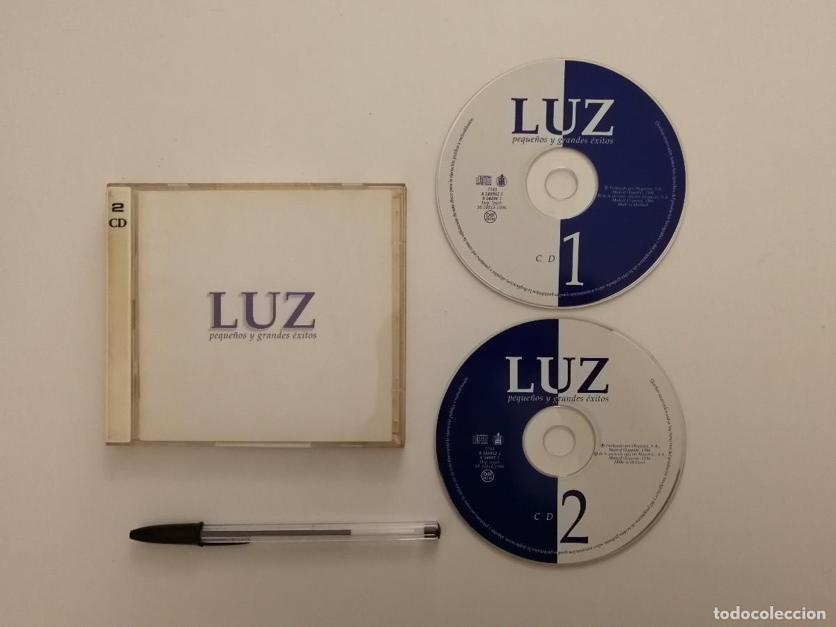 CDs de M&uacute;sica: CD DOBLE ORIGINAL - LUZ CASAL PEQUE&Ntilde;OS Y GRANDES EXITOS - ROCK