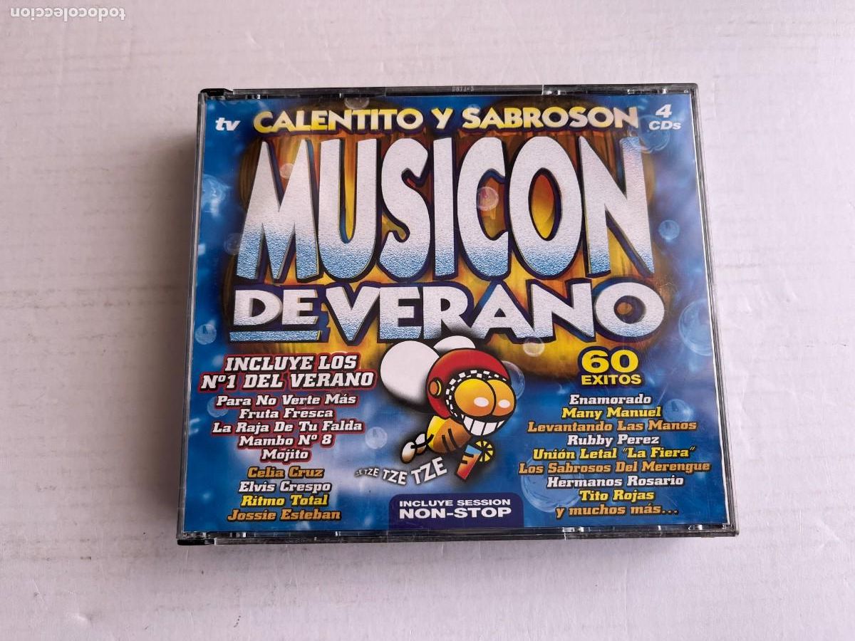 CDs de M&uacute;sica: MUSICA DE VERANO 4 CDS CAJA GRANDE - CD MUSICA KREATEN