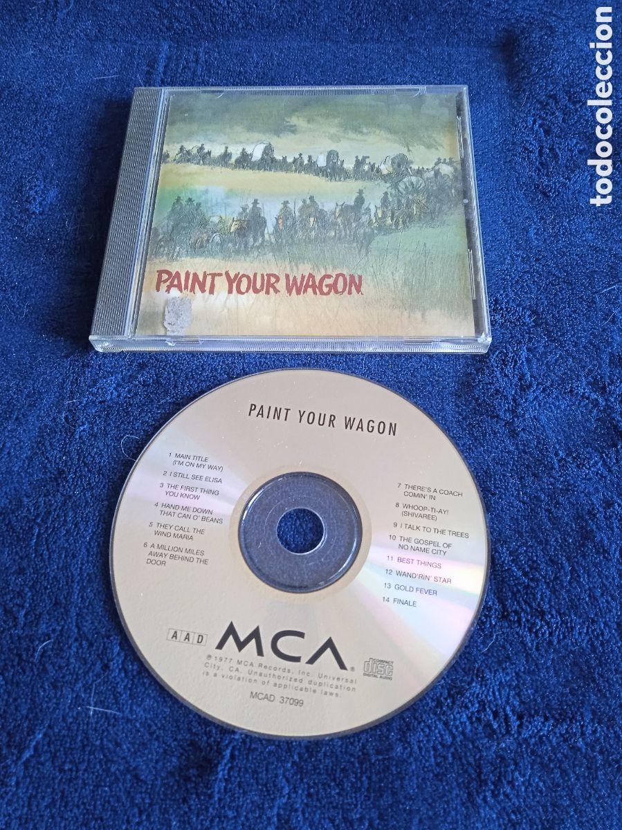 CDs de m&uacute;sica: CD - BANDA SONORA- PAINT YOUR WAGON - Foto 1