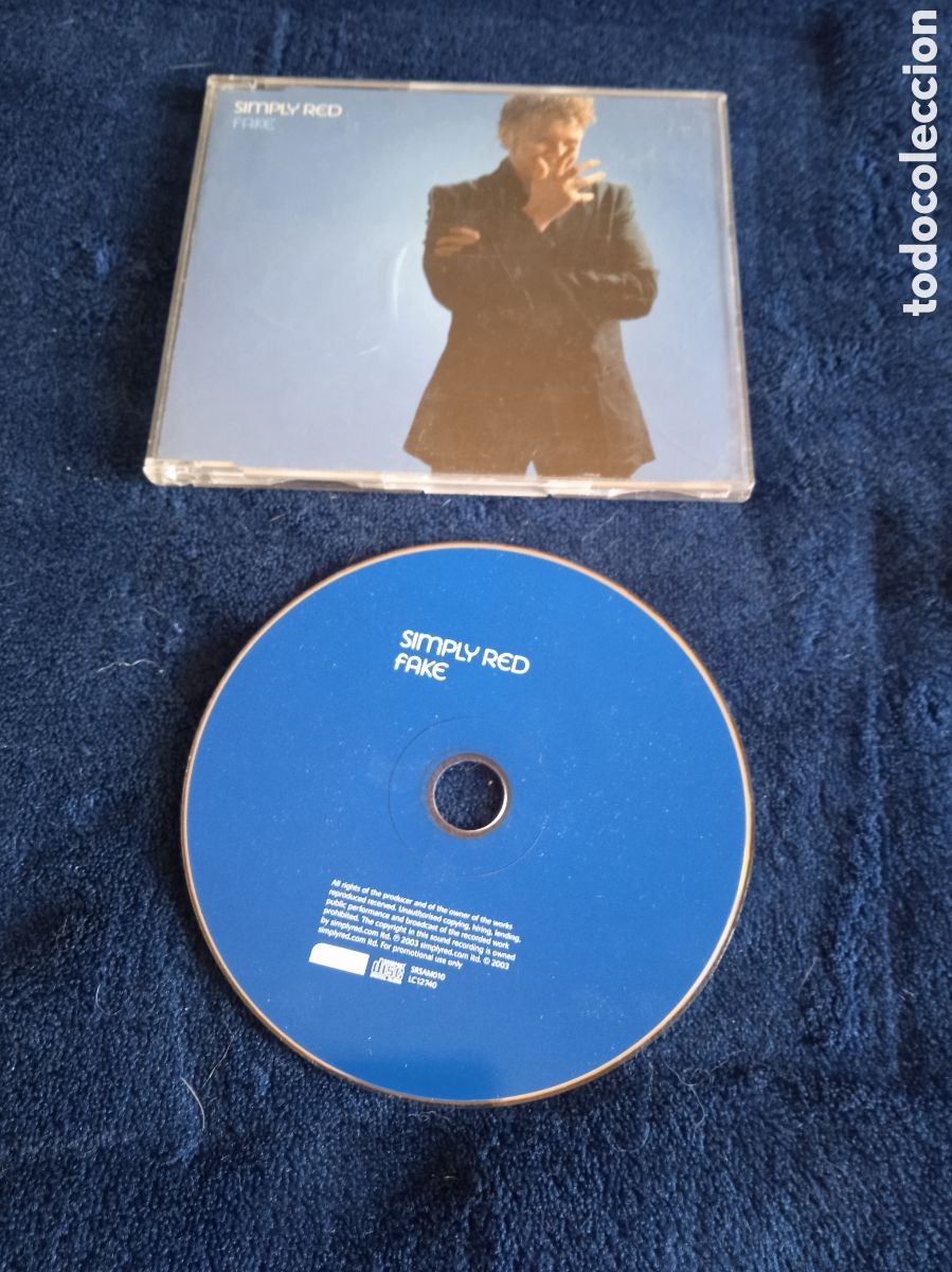 CDs de M&uacute;sica: CD - CD PROMOCIONAL SIMPLY RED FAKE