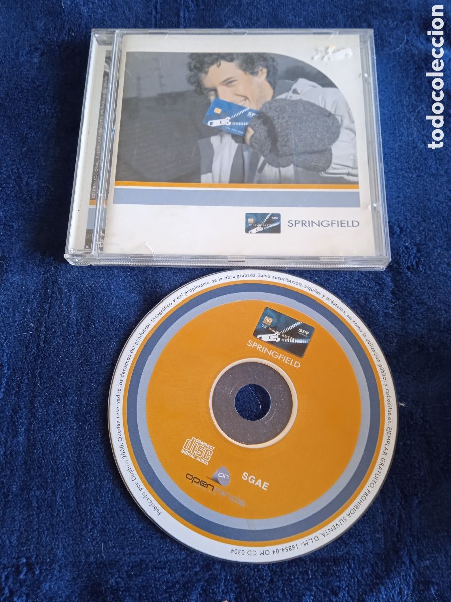 CDs de M&uacute;sica: CD - CD SPRINGFIELD 04 -SGAE