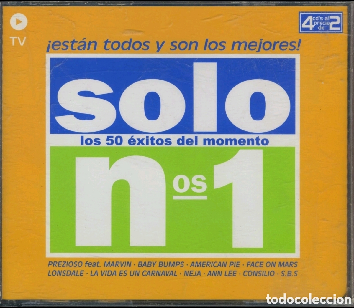 CDs de M&uacute;sica: Solo N&ordm;1 &ndash; Los 50 &eacute;xitos del momento